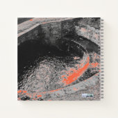 Een Oranje pool in Welshpool I Love Wales Notitieboek (Achterkant)