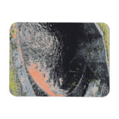 Een Oranje pool in Welshpool Magneet (Horizontaal)