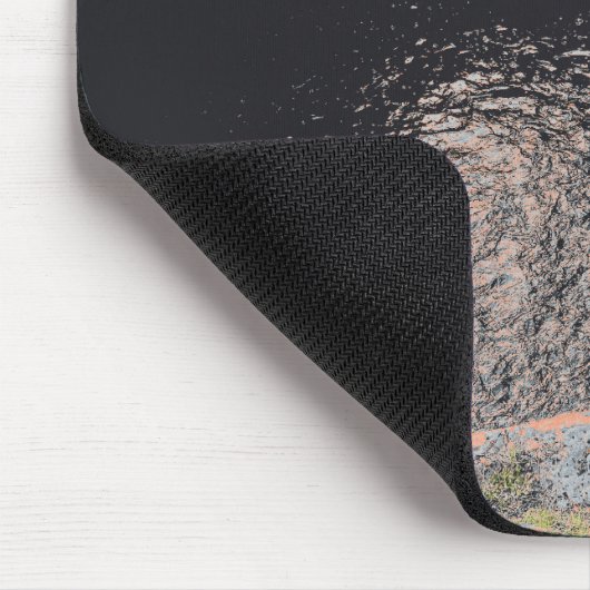 Een Oranje pool in Welshpool Muismat (Hoek)