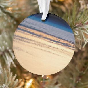 Een orbitale zonsondergang voor de kust van Baja C Ornament