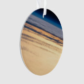 Een orbitale zonsondergang voor de kust van Baja C Ornament (voorkant)