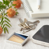 Een orbitale zonsondergang voor de kust van Baja C Sleutelhanger (Zijkant)