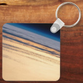 Een orbitale zonsondergang voor de kust van Baja C Sleutelhanger (Achterkant)