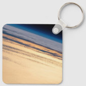 Een orbitale zonsondergang voor de kust van Baja C Sleutelhanger (Achterkant)