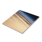 Een orbitale zonsondergang voor de kust van Baja C Tegeltje (Zijkant)