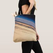 Een orbitale zonsondergang voor de kust van Baja C Tote Bag (Dichtbij)