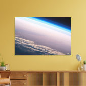 Een orbitale zonsondergang voor de kust van Cabo S Canvas Afdruk (Insitu (Woonkamer))