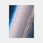 Een orbitale zonsondergang voor de kust van Cabo S Fleece Deken (Voorkant)