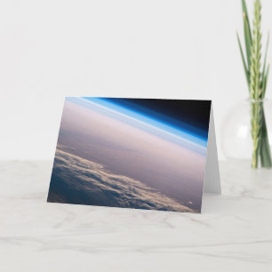 Een orbitale zonsondergang voor de kust van Cabo S Kaart