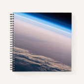 Een orbitale zonsondergang voor de kust van Cabo S Notitieboek (Voorkant)