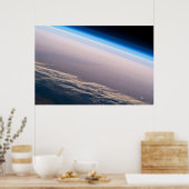 Een orbitale zonsondergang voor de kust van Cabo S Poster (Keuken)