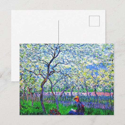 Een Orchard in de lente Briefkaart (Voorkant / Achterkant)