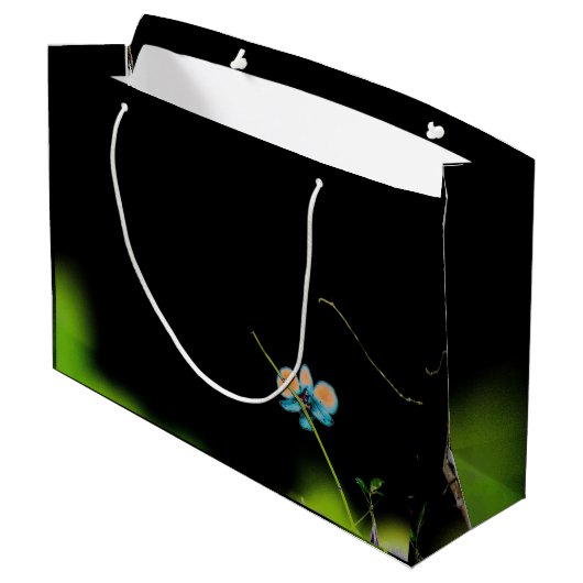 Een orchidee cadeautas (Achterkant Gekanteld)