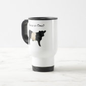 Een Oreo fancy? Belted Galloway Cow Reisbeker (Voorkant links)