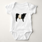 Een Oreo fancy? Belted Galloway Cow Romper (Voorkant)