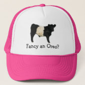 Een Oreo fancy? Belted Galloway Cow Trucker Pet (Voorkant)