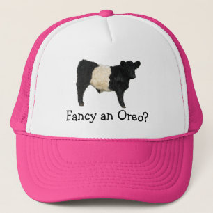 Een Oreo fancy? Belted Galloway Cow Trucker Pet