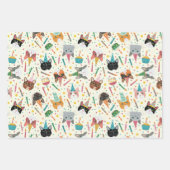 Een orfathday kattenpapier (3 vellen) inpakpapier vel (Voorkant)