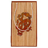 Een orientale draak in Bamboo Klein Cadeauzakje (Voorkant)