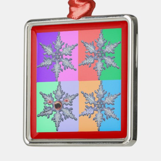 Eén Ornament van Bad Snowflake (Links)