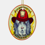 Een ornament van een herdershond (Rechts)