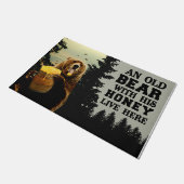 Een oud Beer en zijn Beer... Deurmat (Schuin)