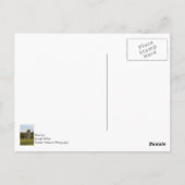 Een oud Boerderij Silo Briefkaart (Achterkant)
