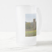 Een oud Boerderij Silo Matglas Bierpul (Voorkant rechts)
