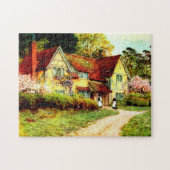 Een oud Buckinghamshire House van Helen Allingham Legpuzzel (Horizontaal)