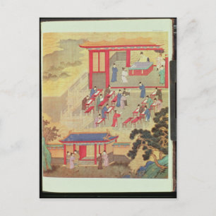 Een oud Chinees openbaar onderzoek Briefkaart