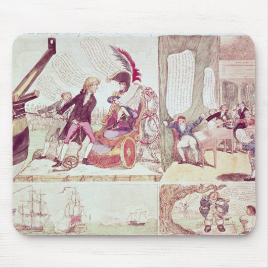 Een oud filosoof onderwijzen muismat (Voorkant)