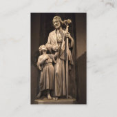 Een oud gebed aan de Kaarten van het St. Joseph-ge Visitekaartje (Achterkant)