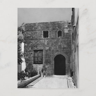 Een oud huis in Lindos, Rhodes Briefkaart
