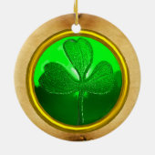 Een oud Iers kerstfeest zonder hartslag Keramisch Ornament (Achterkant)