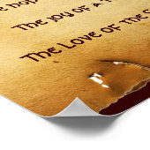 Een oud Iers kerstfeest zonder parchup, Square Poster (Hoek)