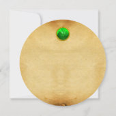 Een oud Iers Ziekenhuis Kaart (Achterkant)