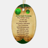 Een oud Iers Ziekenhuis Keramisch Ornament (Links)