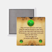 Een oud Iers Ziekenhuis Magneet (Voorkant / Achterkant)