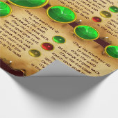 Een oud Iers Ziekenhuis met Shamrocks Cadeaupapier (Hoek)