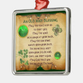 Een oud Iers Ziekenhuis Metalen Ornament (Links)