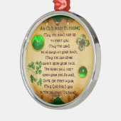 Een oud Iers Ziekenhuis Metalen Ornament (Links)