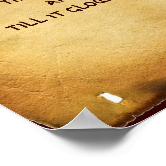 Een oud Iers Ziekenhuis Poster (Hoek)