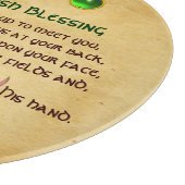 Een oud Iers Ziekenhuis Snijplank (Hoek)