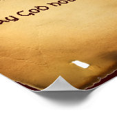 Een oud Iers Ziekenhuis, Square Poster (Hoek)