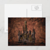 Een oud kasteel briefkaart (Voorkant / Achterkant)