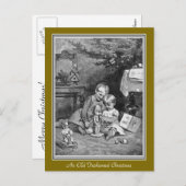 Een oud kerstcadeautje Briefkaart (Voorkant / Achterkant)