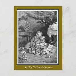 Een oud kerstcadeautje Briefkaart