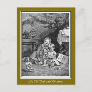 Een oud kerstcadeautje Briefkaart