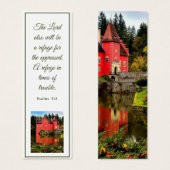 Een oud kleurrijk elegant Bijbelvers Mini Visitekaartjes (Voorkant /achterkant)