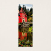 Een oud kleurrijk elegant Bijbelvers Mini Visitekaartjes (Achterkant)